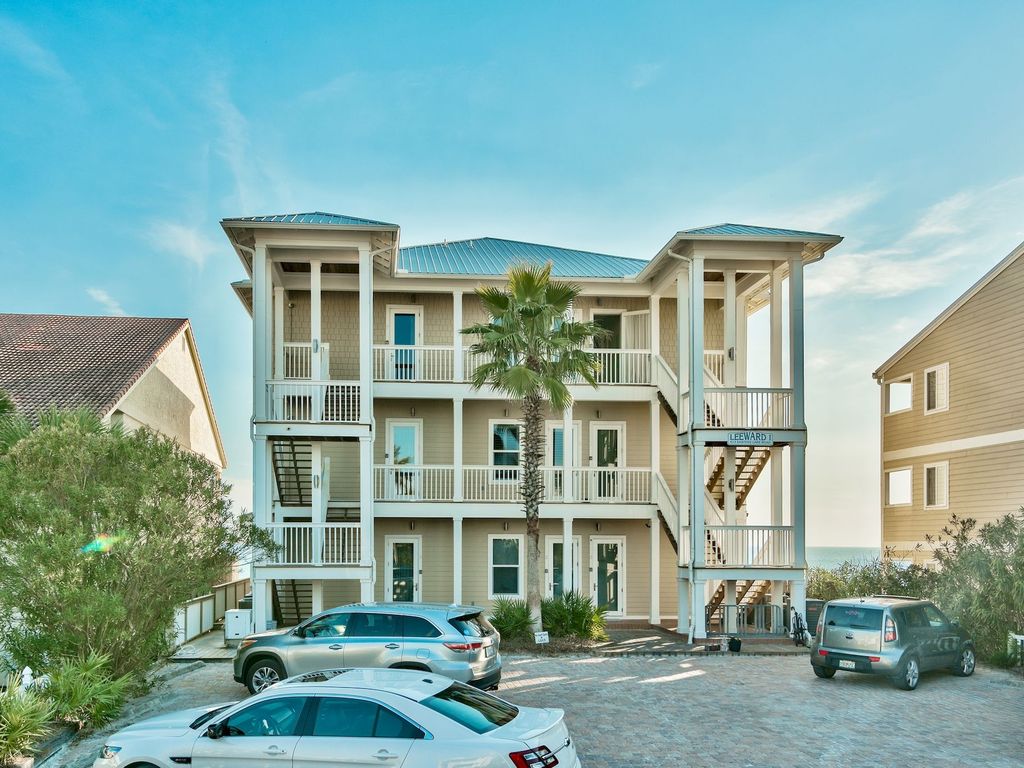 Leeward Unit 2 at 613 Eastern Lake Rd, Seagrove Beach — verifiable through Walton County public property records